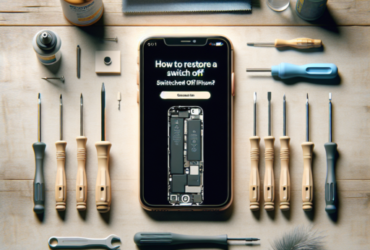 ¿Cómo se restaura un iPhone apagado?