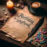 carta de cumpleaños para mi novio