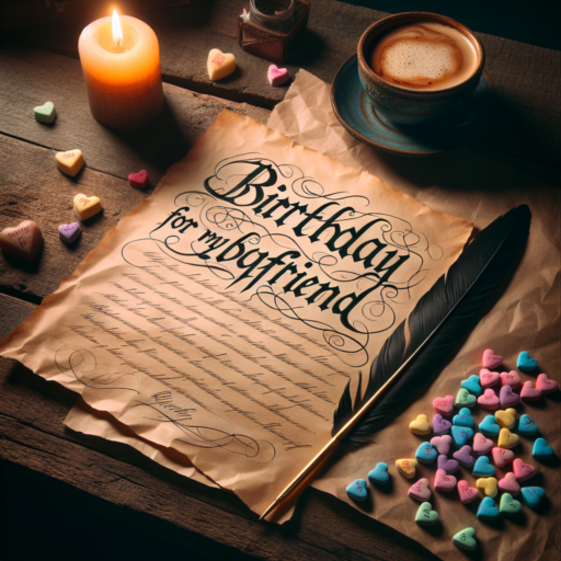 carta de cumpleaños para mi novio