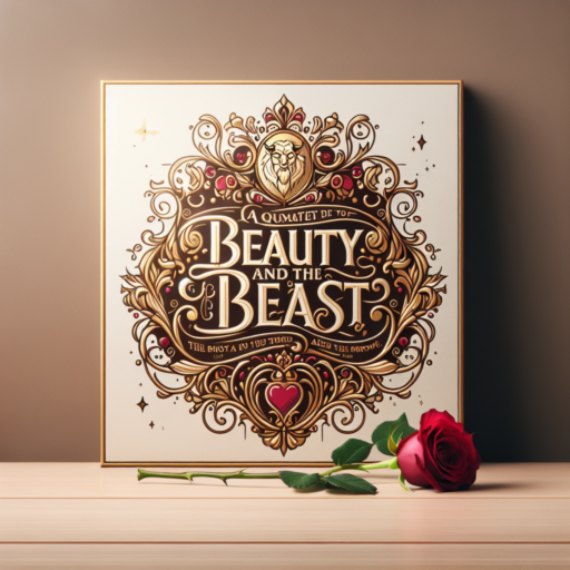 frase de la bella y la bestia