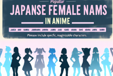 Nombres Japoneses de Mujer Anime: Significados y Ejemplos Populares nombres japoneses de mujer anime