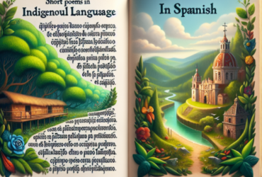 poemas en lengua indígena y en español cortos