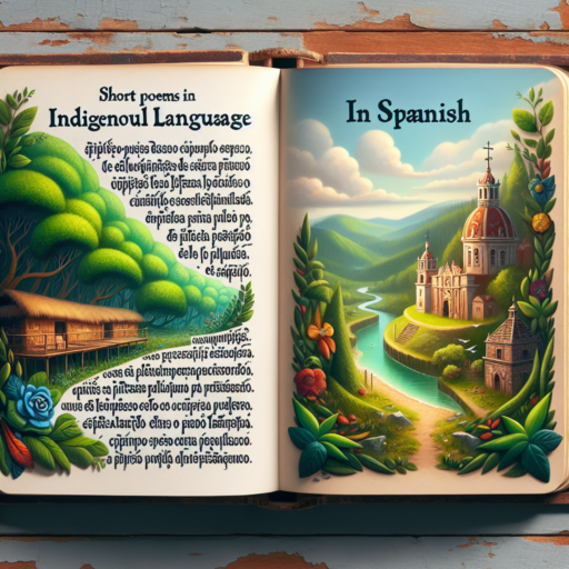 poemas en lengua indígena y en español cortos
