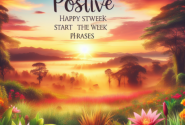 positivo feliz inicio de semana frases