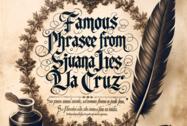 frase célebre de sor juana inés dela cruz