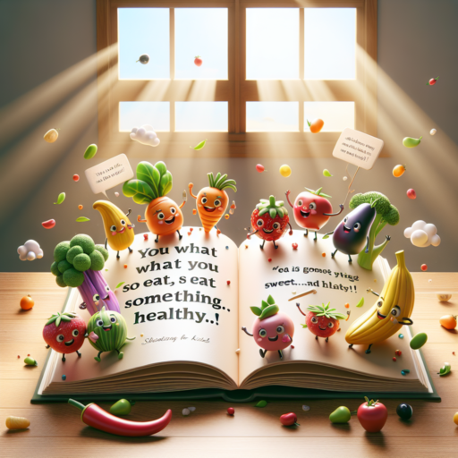 frases de comida saludable para niños