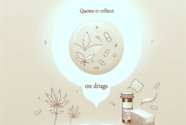 frases sobre las drogas para reflexionar