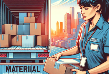 oficio de entrega de material