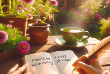 positivo feliz miercoles frases