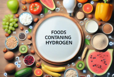 alimentos que contienen hidrógeno