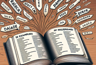 10 ejemplos de palíndromos