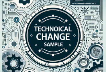 cambio técnico ejemplo