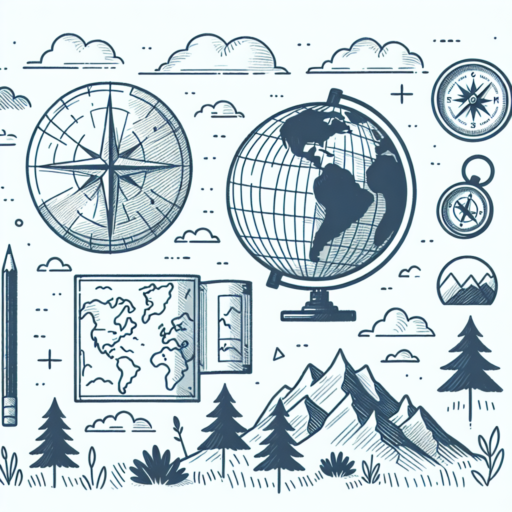 dibujos de geografía fáciles