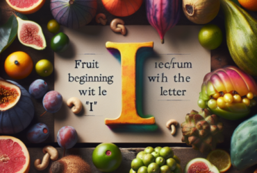 fruta con la letra i