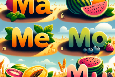 frutas con ma me mi mo mu