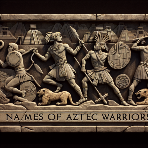 nombre de guerreros aztecas
