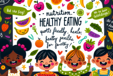nutrición frases de alimentacion saludable para niños