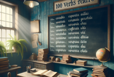 100 verbos en copretérito