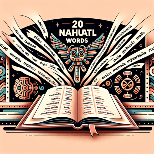 20 palabras en náhuatl