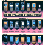 línea del tiempo de la evolución de los celulares