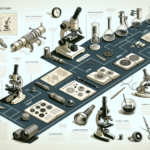 línea del tiempo del microscopio