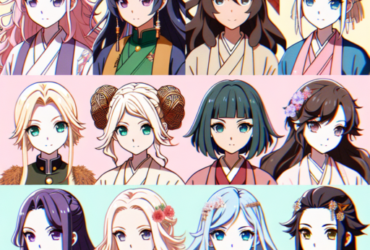 nombres de mujeres de anime