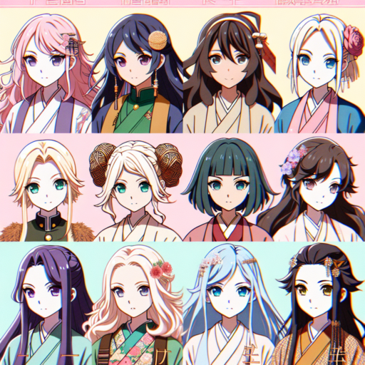 nombres de mujeres de anime